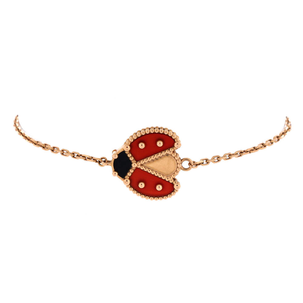 Van Cleef & Arpels Lucky Spring Open Wings Ladybug Bracelet